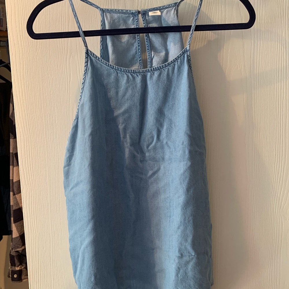 Old Navy XL Racerback Denim Top